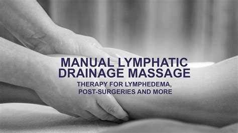 edem massage|Lymphatic Drainage Massage: What It Is & Benefits